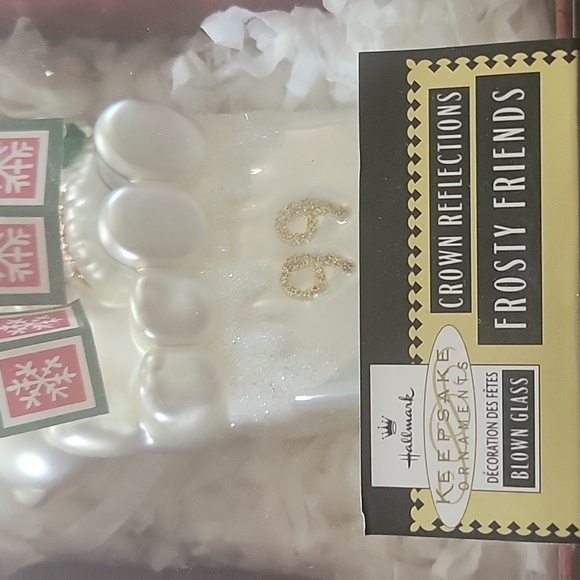 Hallmark vintage Keepsake Ornament Frosty Friends 1999 - Picture 11 of 12